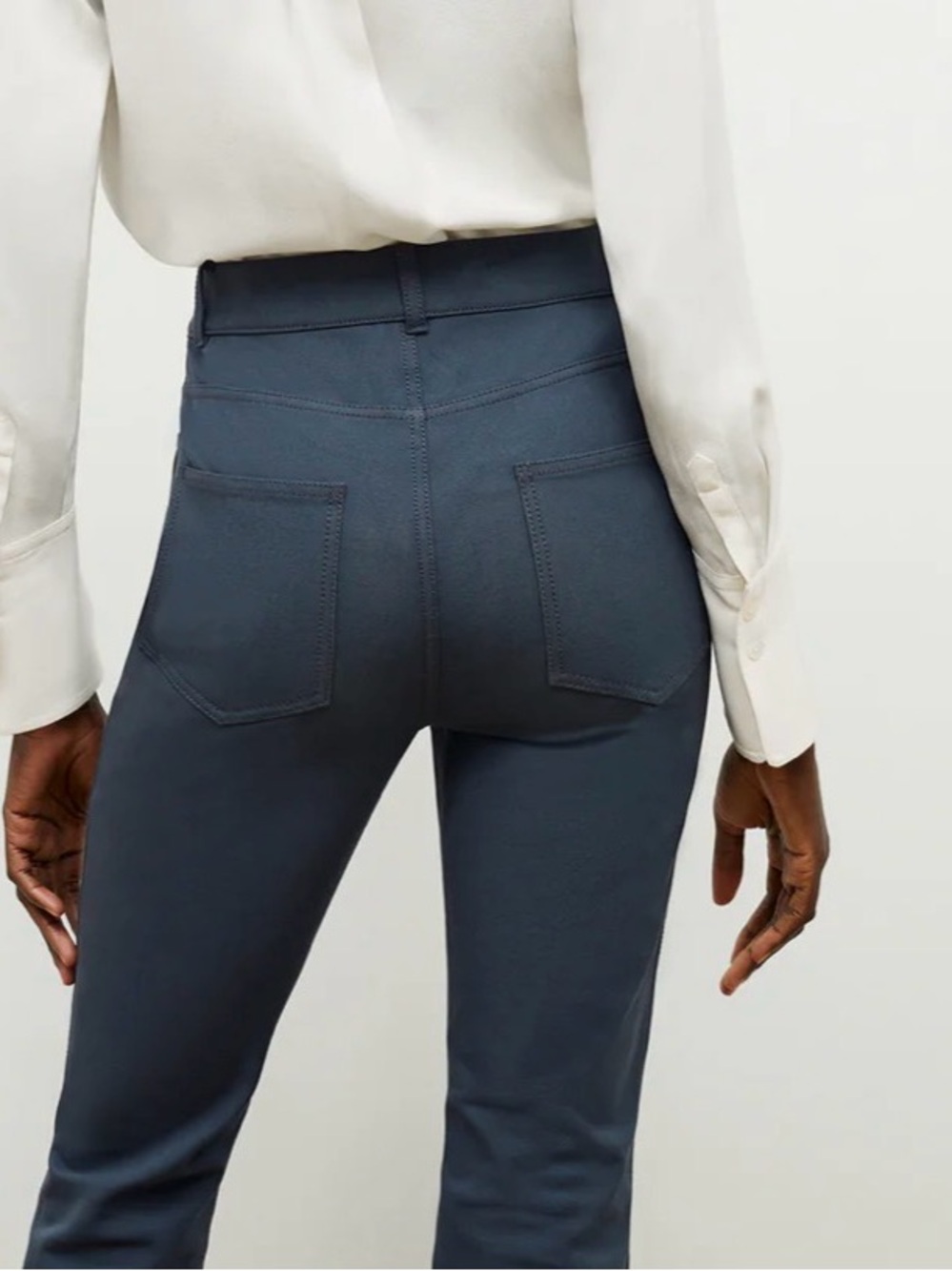 MM Lafleur The Archie Jean - Eco Better Than Denim Size 6 - Picture 3 of 8